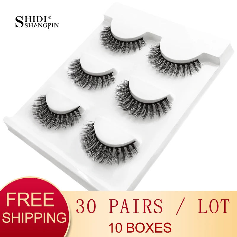 wholesale 30 pairs / lot 3d mink lashes 100% cruelty free natural long false eyelashes handmade makeup soft mink eyelashes X04
wholesale 30 pairs / lot 3d mink lashes 100% cruelty free natural long false eyelashes handmade makeup soft mink eyelashes X04