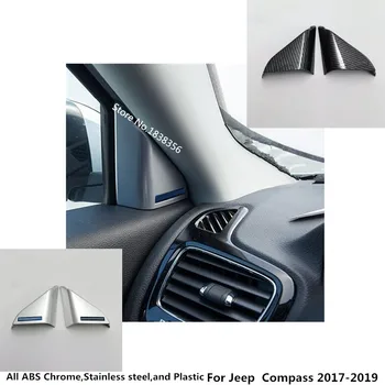 For Jeep Compass 2017 2018 2019 2020 Chromou Car Body A Column Audio Speak Window Windshield Side Triangle Lamp Trim Part 2pcs
For Jeep Compass 2017 2018 2019 2020 Chromou Car Body A Column Audio Speak Window Windshield Side Triangle Lamp Trim Part 2pcs