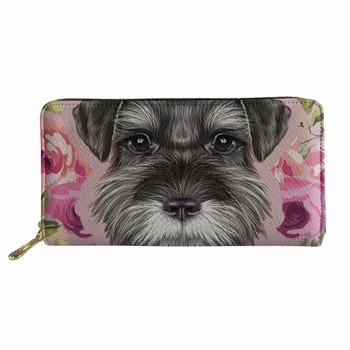 Wallet Women PU Leather Schnauzer Design Purse Feminine Phone Cash Holder Money Bag for Girl Cute Coin Pocket Zipper
Wallet Women PU Leather Schnauzer Design Purse Feminine Phone Cash Holder Money Bag for Girl Cute Coin Pocket Zipper