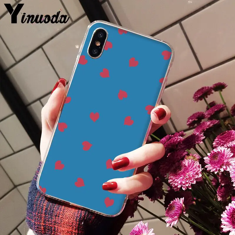 Polka dot pattern heart