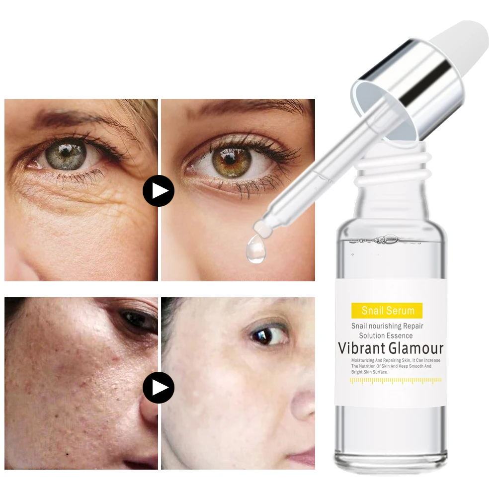 VIBRANT GLAMOUR Nourishing Hyaluronic Acid Shrink Pores Face Serum Anti Wrinkle Tighting Brighten Snail Plant Eye Essence TSLM1
VIBRANT GLAMOUR Nourishing Hyaluronic Acid Shrink Pores Face Serum Anti Wrinkle Tighting Brighten Snail Plant Eye Essence TSLM1