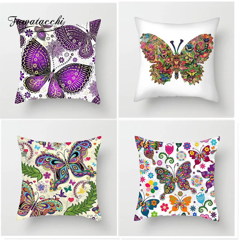 Fuwatacchi Colorful Butterfly Cushion Cover Butterfly Printed Pillow Cover for Sofa Car Chair Seat Home Decoration Accessories
Fuwatacchi Colorful Butterfly Cushion Cover Butterfly Printed Pillow Cover for Sofa Car Chair Seat Home Decoration Accessories