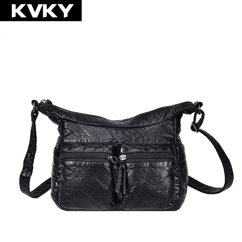 KVKY Brand Women's Handbags Soft PU Leather Single Shoulder Bags Small Solid Color Messenger Bags High Quality Lady Casual Totes
KVKY Brand Women's Handbags Soft PU Leather Single Shoulder Bags Small Solid Color Messenger Bags High Quality Lady Casual Totes