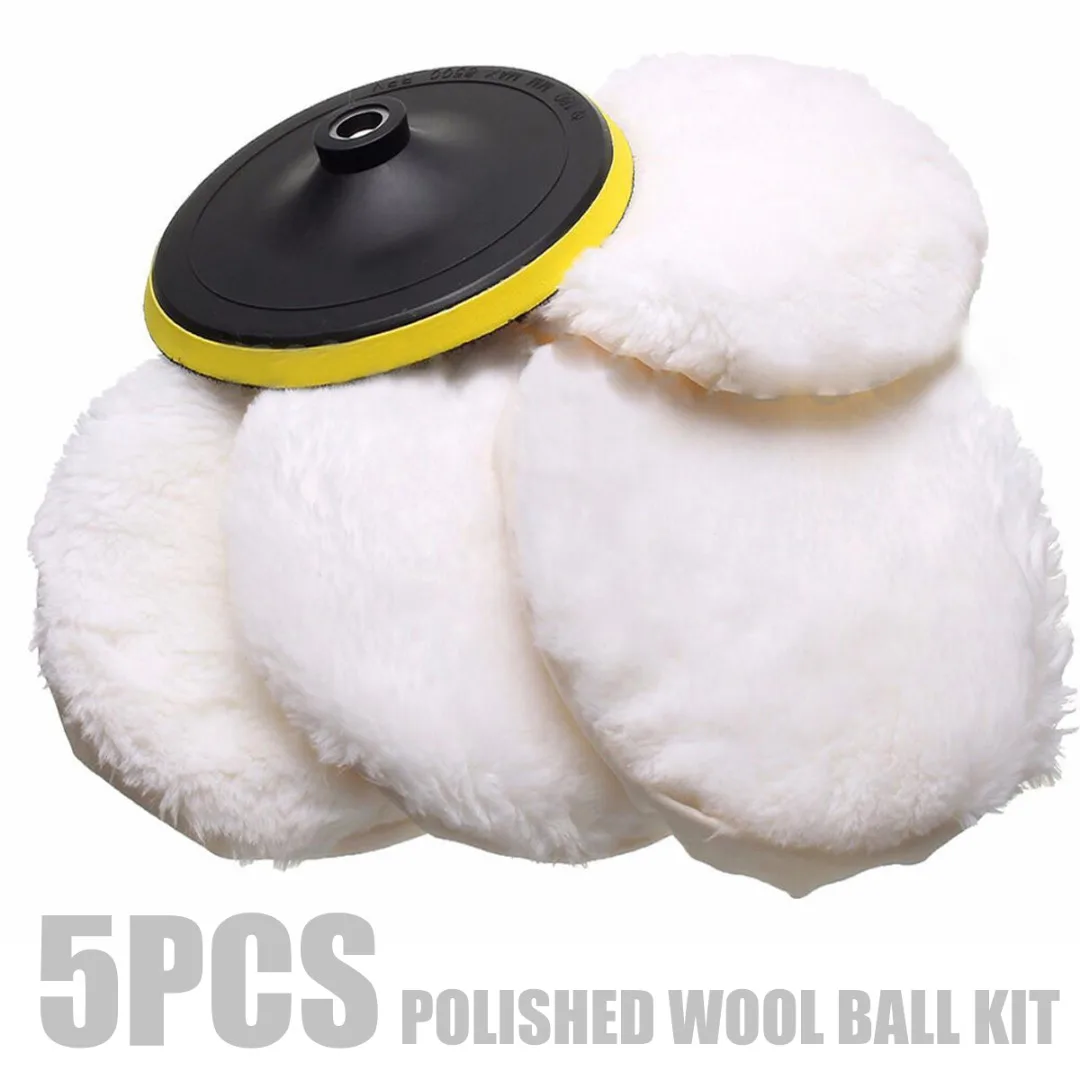 5pcs 7'' 180mm Wool Buffing Pad Detailing Polishing Buffer Pad Wheel Car Auto Car Paint Care Polisher Pads
5pcs 7'' 180mm Wool Buffing Pad Detailing Polishing Buffer Pad Wheel Car Auto Car Paint Care Polisher Pads