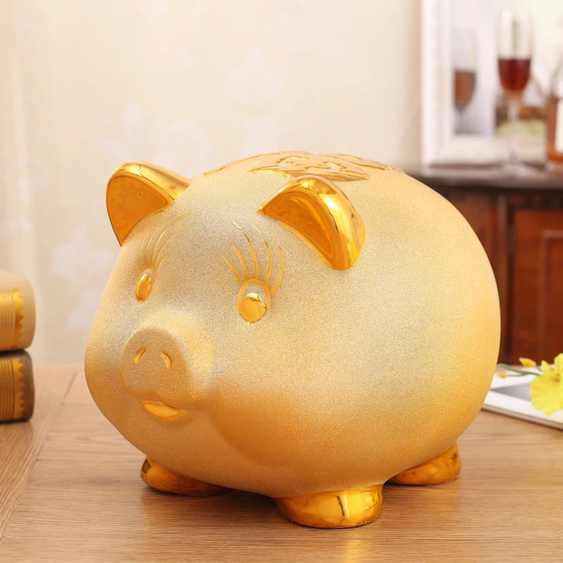 Ceramic Zhaocai moneybox pig large piggy bank coin bank safe box opened gift christmas ornaments birthday gifts
Ceramic Zhaocai moneybox pig large piggy bank coin bank safe box opened gift christmas ornaments birthday gifts