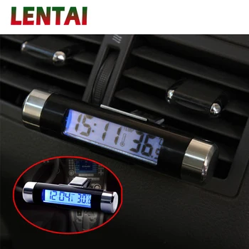 LENTAI 1Set Car air outlet thermometer electronic clock Blue For kia Ceed Cerato Suzuki grand vitara Citroen xsara picasso C3
LENTAI 1Set Car air outlet thermometer electronic clock Blue For kia Ceed Cerato Suzuki grand vitara Citroen xsara picasso C3