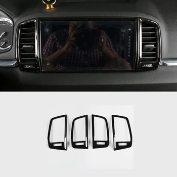 For Skoda Karoq 2017 2018 Car Console Air Conditioner Outlet Vent Frame Cover Stickers Decoration Sequins Decorative 4Pcs/Set
For Skoda Karoq 2017 2018 Car Console Air Conditioner Outlet Vent Frame Cover Stickers Decoration Sequins Decorative 4Pcs/Set