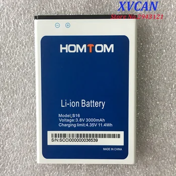 100% Original HOMTOM S16 Battery Large Capacity 3000mAh Original Backup Replacement For HOMTOM S16 MTK6580 Smart Phone
100% Original HOMTOM S16 Battery Large Capacity 3000mAh Original Backup Replacement For HOMTOM S16 MTK6580 Smart Phone