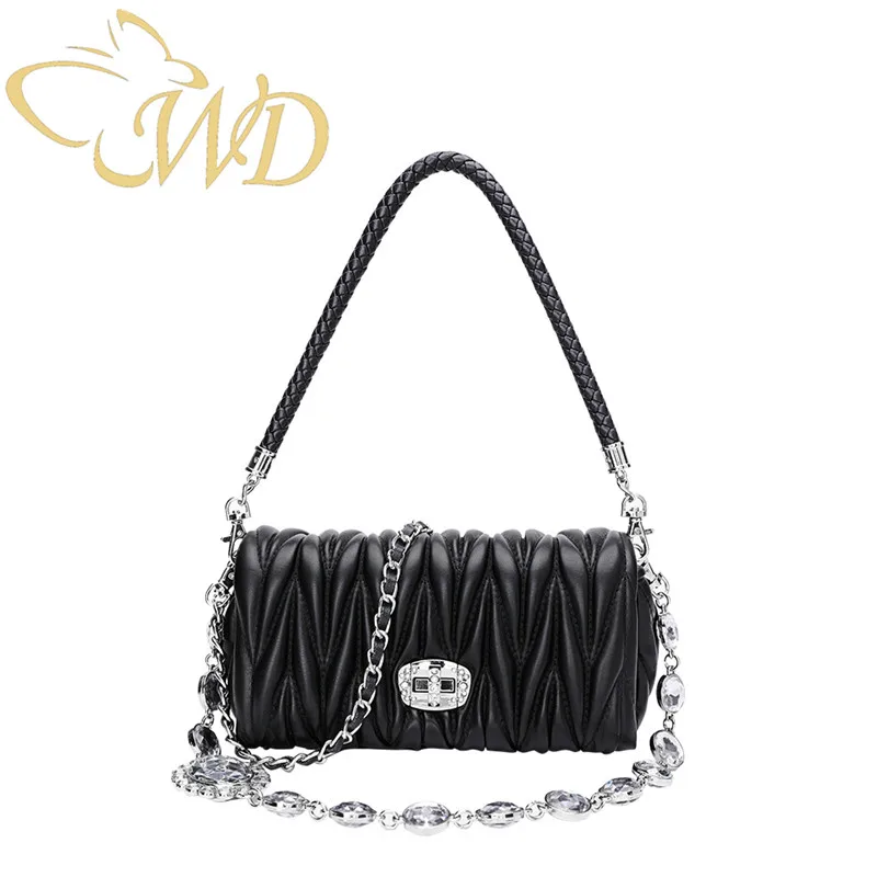 Luxury Handbags Women Bags Designer GenuinenLeather Sheepskin Shoulder Bags Long Chains Strap Handbag 2019 Fashion Ladies Bags
Luxury Handbags Women Bags Designer GenuinenLeather Sheepskin Shoulder Bags Long Chains Strap Handbag 2019 Fashion Ladies Bags