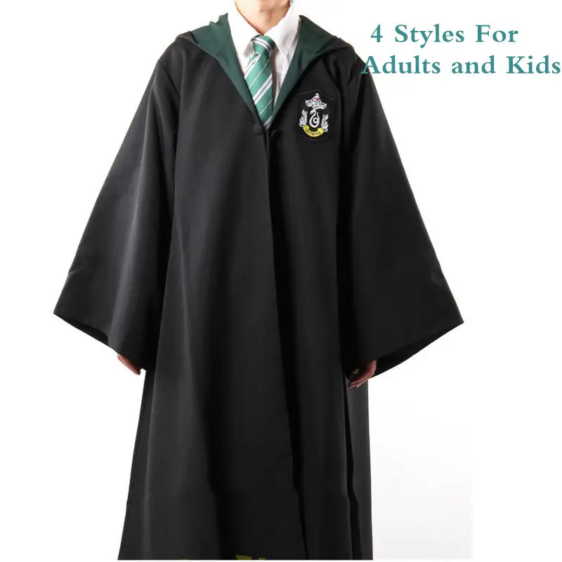 harri Hermione potter cloak Cosplay Costume Gryffindor Slytherin Ravenclaw hufflepuff Robes Ties Cloaks For Adults and Kids
harri Hermione potter cloak Cosplay Costume Gryffindor Slytherin Ravenclaw hufflepuff Robes Ties Cloaks For Adults and Kids