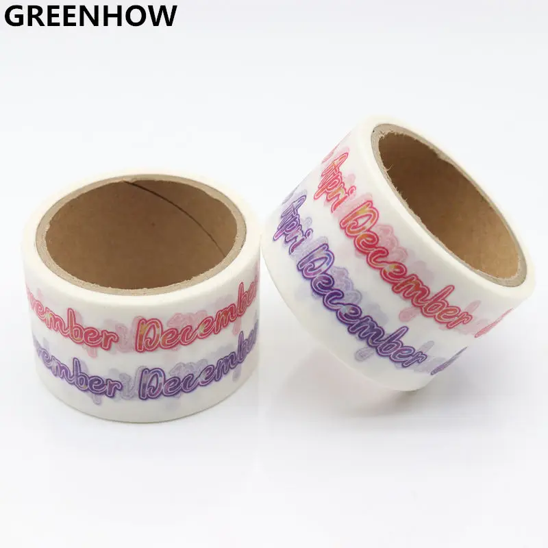 GREENHOW English Letter Washi Paper Masking Tape Scrapbooking Tapes Gift Wrapping Sticker DIY Stickers Decals 9032
GREENHOW English Letter Washi Paper Masking Tape Scrapbooking Tapes Gift Wrapping Sticker DIY Stickers Decals 9032