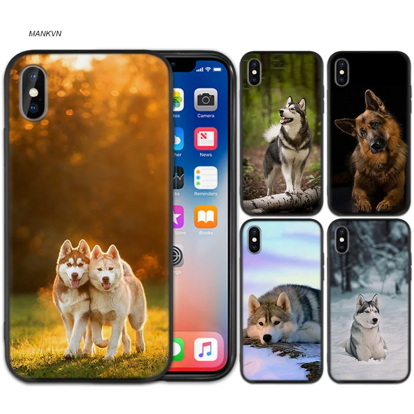Black Rubber Soft Silicone Case Bag Cover for iPhone XS XR X 7 8 6 6S 5C 5E 5S 5 Plus Max Shell Fundas Capa German Shepherd Dog 
Black Rubber Soft Silicone Case Bag Cover for iPhone XS XR X 7 8 6 6S 5C 5E 5S 5 Plus Max Shell Fundas Capa German Shepherd Dog