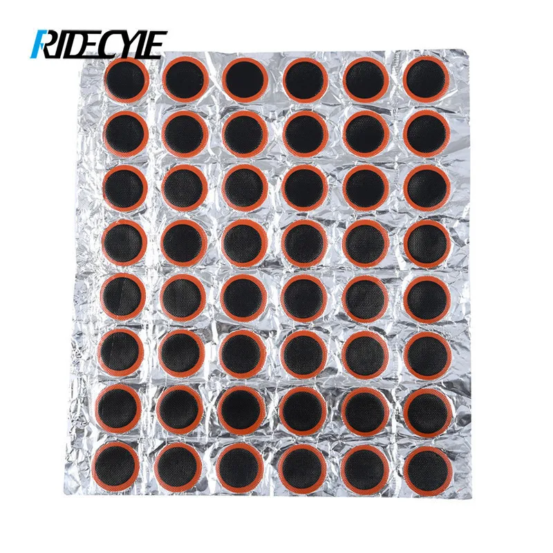 48Pcs/Lot 25mm Round Bicycle Bike Tire Tyre Rubber Patch Piece Repair Tools Kits for Cycling Bike Film/Tire Maintenance
48Pcs/Lot 25mm Round Bicycle Bike Tire Tyre Rubber Patch Piece Repair Tools Kits for Cycling Bike Film/Tire Maintenance