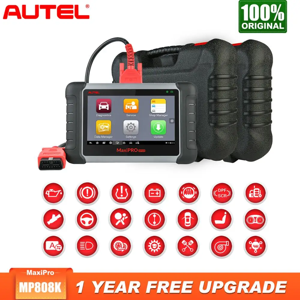 Autel MP808K Car Diagnostic Obd2 Scarnner Diagnostic Auto Key Coding OE-level Diagnostic Tool Batter Than Launch x431 pro
Autel MP808K Car Diagnostic Obd2 Scarnner Diagnostic Auto Key Coding OE-level Diagnostic Tool Batter Than Launch x431 pro