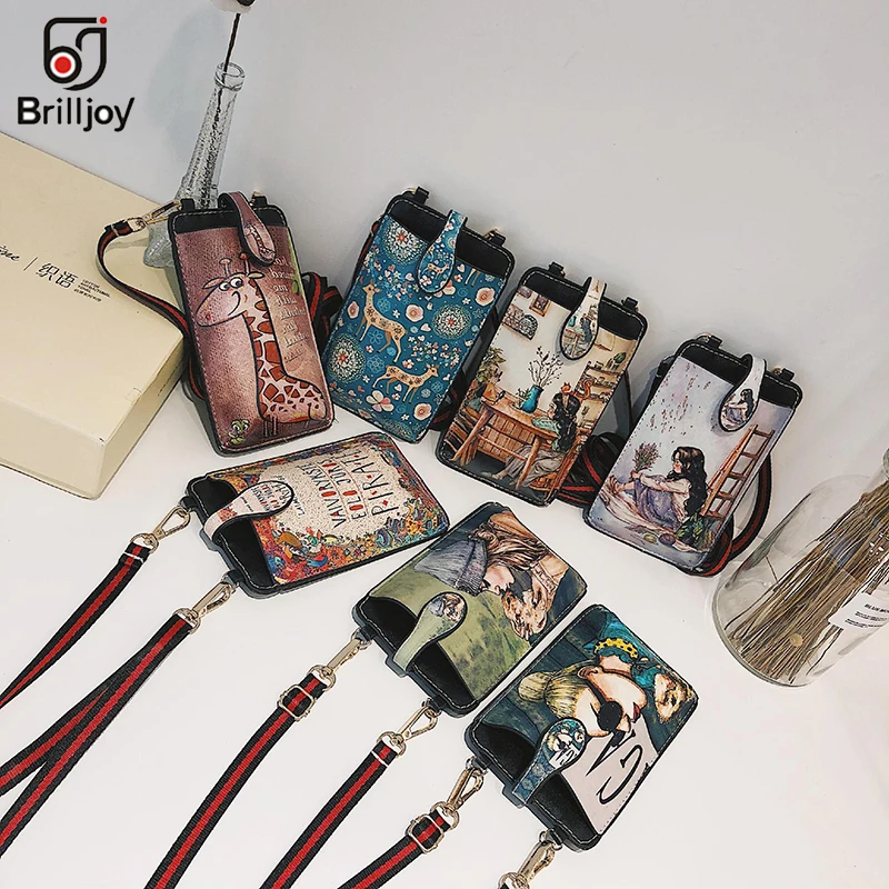 Brilljoy Fashion Women mini painted Shoulder Bag New Female Handbags PU Brand Design Messenger Bags mobile phone bag small bag
Brilljoy Fashion Women mini painted Shoulder Bag New Female Handbags PU Brand Design Messenger Bags mobile phone bag small bag