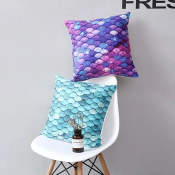 DUNXDECO Cushion Cover Decorative Pillow Case Cojines Mermaid Fish Shiny Scales Soft Short Brush Coussin Sofa Chair Cushion
DUNXDECO Cushion Cover Decorative Pillow Case Cojines Mermaid Fish Shiny Scales Soft Short Brush Coussin Sofa Chair Cushion