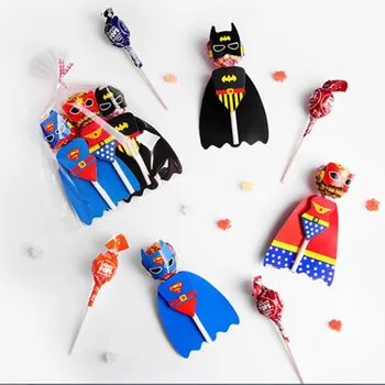 Boy Superman Lollipop Decoration Paper/Gift Box Cute Message Card/DIY Sugar Card Birthday Party 180pcs 
Boy Superman Lollipop Decoration Paper/Gift Box Cute Message Card/DIY Sugar Card Birthday Party 180pcs