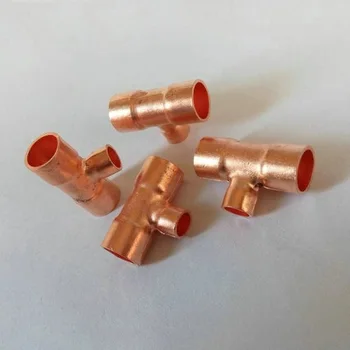 Welding copper different diameter small three-way high quality three-way thickening T-shaped variable diameter copper joint 8-22
Welding copper different diameter small three-way high quality three-way thickening T-shaped variable diameter copper joint 8-22
