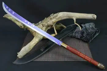 High Quality TaiChi Saber Broadsword Sword Katana Sharp 1095High Carbon Blade W Lucky Full Tang Leather Scabbard
High Quality TaiChi Saber Broadsword Sword Katana Sharp 1095High Carbon Blade W Lucky Full Tang Leather Scabbard
