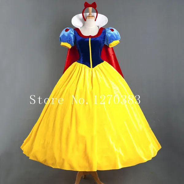 Free Shipping Custom Made Women Adult Halloween Cartoon Princess Snow White Costume For Sale Snow White cosplay costume
Free Shipping Custom Made Women Adult Halloween Cartoon Princess Snow White Costume For Sale Snow White cosplay costume