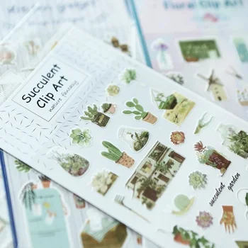 6patterns plant die cut paper label stickers for scrapbooking hobby DIY adhesive notebook planner decoration
6patterns plant die cut paper label stickers for scrapbooking hobby DIY adhesive notebook planner decoration