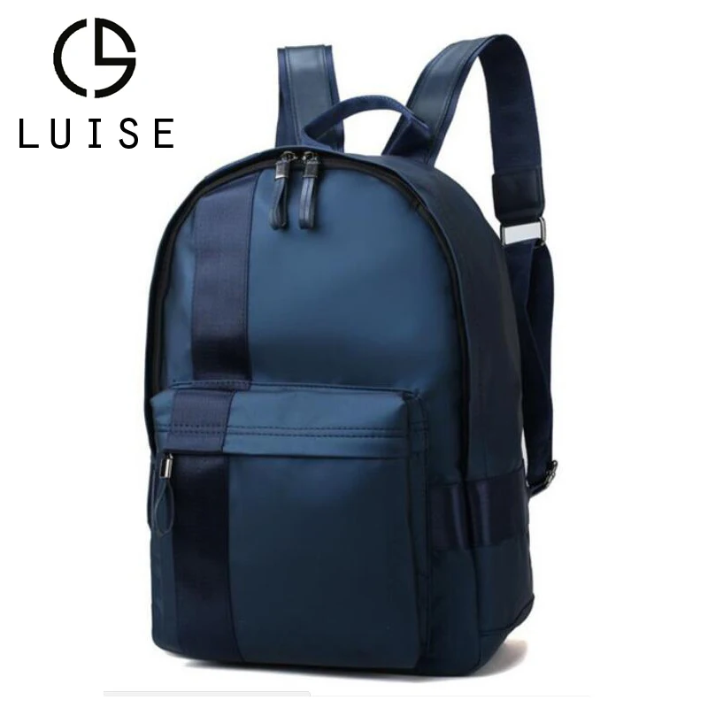 

LUISE Brand Men School Backpack Bag For 14inch Laptop Backpacks Travel Bags For Unisex College Students Teenagers Women Ladies