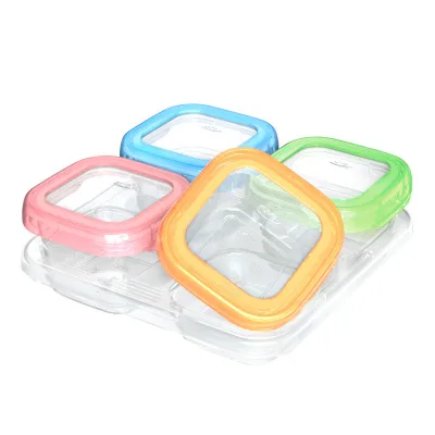 Baby Food Storage Freezer & Microwave Safe Kids Food Supplement Box Portable Snacks Fresh Food BPA Free Block Containers Set
Baby Food Storage Freezer & Microwave Safe Kids Food Supplement Box Portable Snacks Fresh Food BPA Free Block Containers Set
