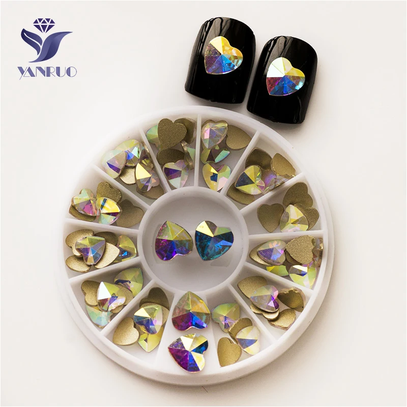 YANRUO 2204NoHF AB 7mm Heart Luxury Gems Non Hotfix Crystal Strass Flatback DIY Rhinestones For Nails
YANRUO 2204NoHF AB 7mm Heart Luxury Gems Non Hotfix Crystal Strass Flatback DIY Rhinestones For Nails