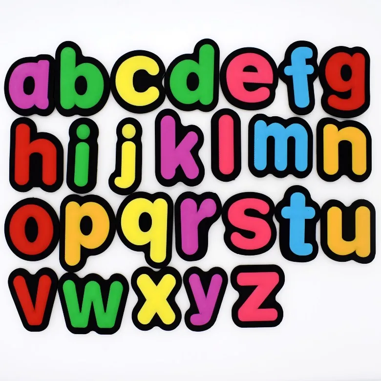 1PCS Colorful 26 Letters Soft PVC Fridge Magnets Fit Refrigerator Or Kindergarten Office Blackboard Gift Size 5cm
1PCS Colorful 26 Letters Soft PVC Fridge Magnets Fit Refrigerator Or Kindergarten Office Blackboard Gift Size 5cm