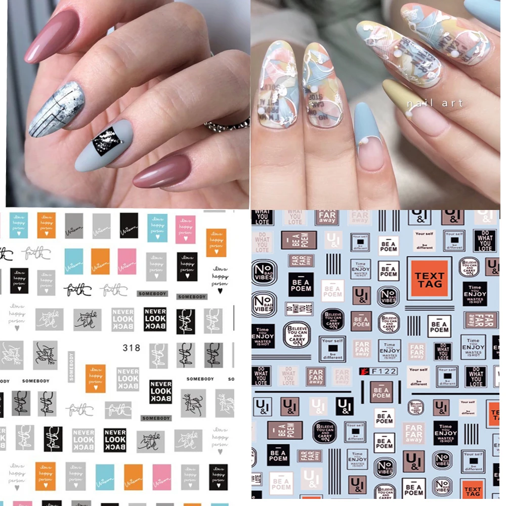 New arrived 3D Nail Stickers Decals 1 sheet square black letter geometric Adhesive Stickers Nail Art Tattoo Decoration Z0172
New arrived 3D Nail Stickers Decals 1 sheet square black letter geometric Adhesive Stickers Nail Art Tattoo Decoration Z0172