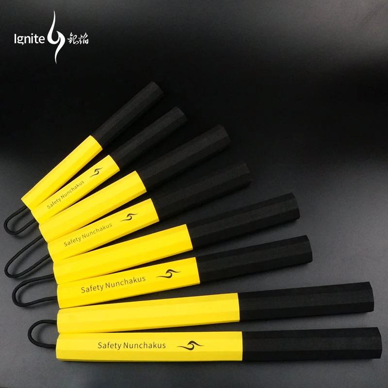 Ignite High-quality Sponge nunchakus Children beginner fitness safety Adult combat Lightweight foam training Bruce Lee nunchakus
Ignite High-quality Sponge nunchakus Children beginner fitness safety Adult combat Lightweight foam training Bruce Lee nunchakus