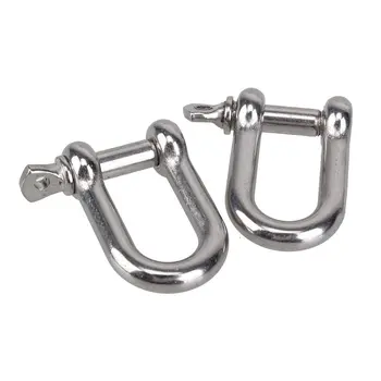 304 Stainless Steel 5mm Screw Pin Chain D Dee Shackle Hardware Rigging Pack Of 10
304 Stainless Steel 5mm Screw Pin Chain D Dee Shackle Hardware Rigging Pack Of 10