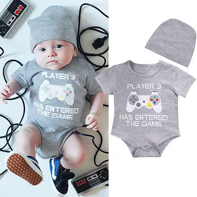 2017 Cute Newborn Baby Boy Girl Kids Cotton Romper Jumper Suit And Hat Clothes Outfit
2017 Cute Newborn Baby Boy Girl Kids Cotton Romper Jumper Suit And Hat Clothes Outfit