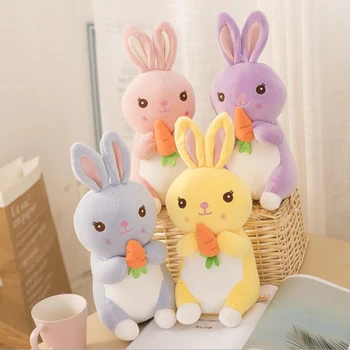 Lovely Cartoon Carrot Rabbit Plush Toy Stuffed Animal Plush Doll Creative Gift Send to Children & Kids
Lovely Cartoon Carrot Rabbit Plush Toy Stuffed Animal Plush Doll Creative Gift Send to Children & Kids