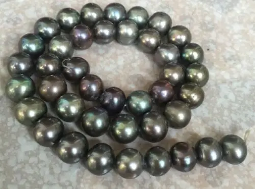 free shipping stunning 10-11mm round tahitian black green multicolor pearl necklace 18inch
free shipping stunning 10-11mm round tahitian black green multicolor pearl necklace 18inch