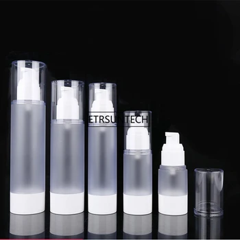 100pcs Cosmetic Bottle Refillable Bottles Emulsion Spray 15ML 30ML 50Ml 80ML 100ML Frosted Airless Pump Vacuum Container F2760
100pcs Cosmetic Bottle Refillable Bottles Emulsion Spray 15ML 30ML 50Ml 80ML 100ML Frosted Airless Pump Vacuum Container F2760