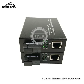 

1 pair Fiber Optic 1 Port RJ45 Enternet Media Converter 1000base 1.25G SFP fiber port 20KM SC/APC Single mode fiber transceiver