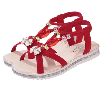Nice Summer Shoes Women Bohemia Ethnic Flip Flops Soft Flat Sandals Beach Woman Casual Comfortable Plus Size Wedge Sandals 27-60
Nice Summer Shoes Women Bohemia Ethnic Flip Flops Soft Flat Sandals Beach Woman Casual Comfortable Plus Size Wedge Sandals 27-60