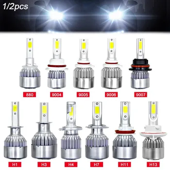 VicTsing 1pc C6 LED Car Headlights H1 H4 H7 H8/H9/H11 H10/9005/HB3 9004/HB1 9008 9007 H27 HB4 LED Headlight Light Bulb 36W 6000K
VicTsing 1pc C6 LED Car Headlights H1 H4 H7 H8/H9/H11 H10/9005/HB3 9004/HB1 9008 9007 H27 HB4 LED Headlight Light Bulb 36W 6000K