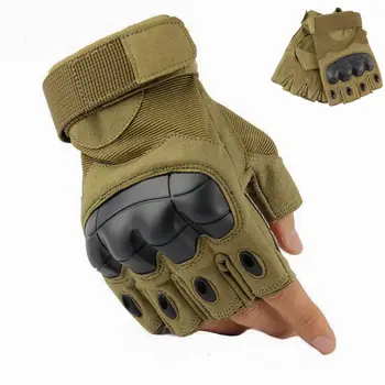 Outdoor MTB Cycling Anti-Skid Military Half Finger Gloves Paintball Shooting Airsoft Combat Rubber Knuckle Tactical Gloves
Outdoor MTB Cycling Anti-Skid Military Half Finger Gloves Paintball Shooting Airsoft Combat Rubber Knuckle Tactical Gloves