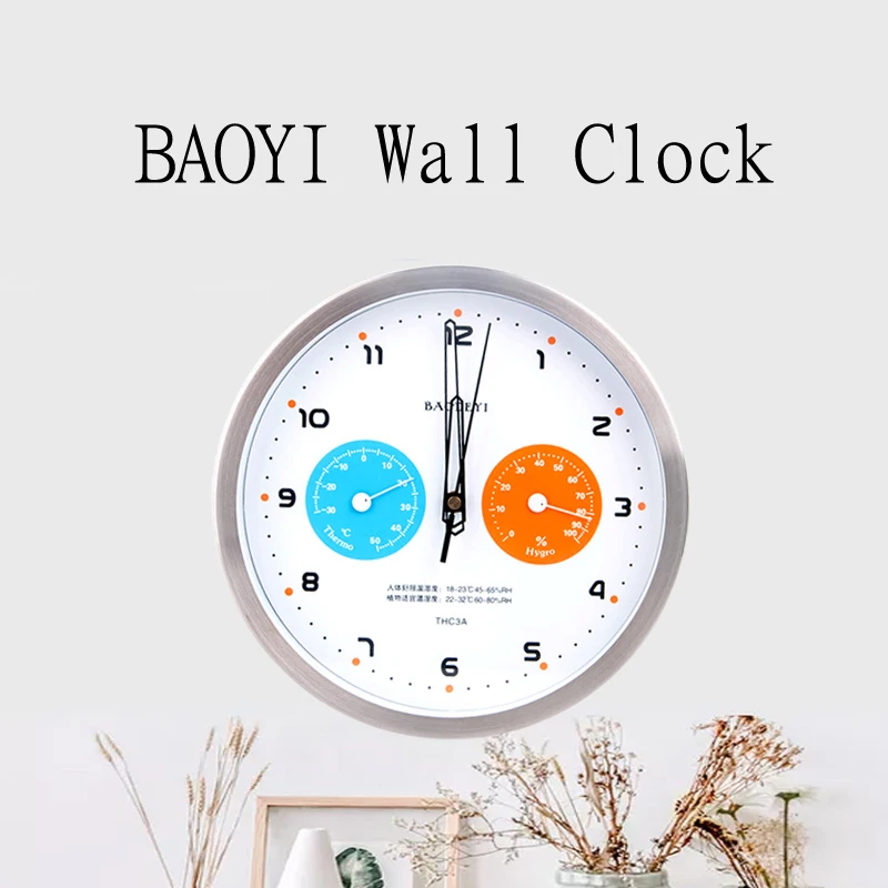 250CM 3-in-1 Fashion Wall Clock With Thermometer&Hygrometer No-ticking Home Art Modern Design Decor Bedroom Living Room Kitchen
250CM 3-in-1 Fashion Wall Clock With Thermometer&Hygrometer No-ticking Home Art Modern Design Decor Bedroom Living Room Kitchen