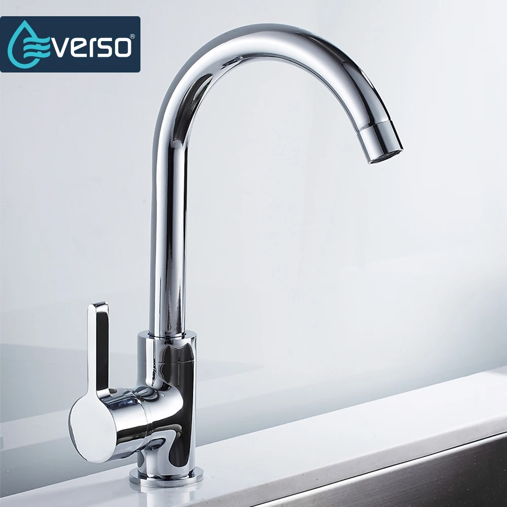 EVERSO Hot and Cold Water Mixer Tap kitchen Faucet Wall Mounted Brushed 360 Swivel Basin Faucet Torneira De Cozinha
EVERSO Hot and Cold Water Mixer Tap kitchen Faucet Wall Mounted Brushed 360 Swivel Basin Faucet Torneira De Cozinha