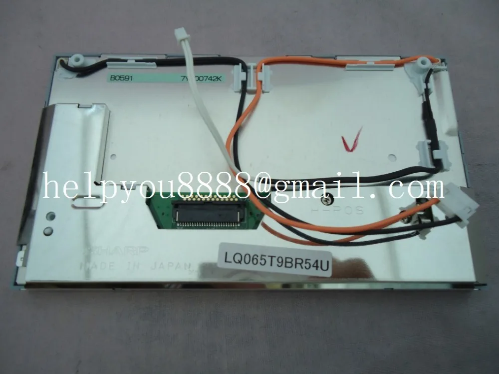 Original new 6.5'' LQ065T9BR54U LQ065T9BR52U LCD screen display for X5 E53 E39 car navigation system
Original new 6.5'' LQ065T9BR54U LQ065T9BR52U LCD screen display for X5 E53 E39 car navigation system
