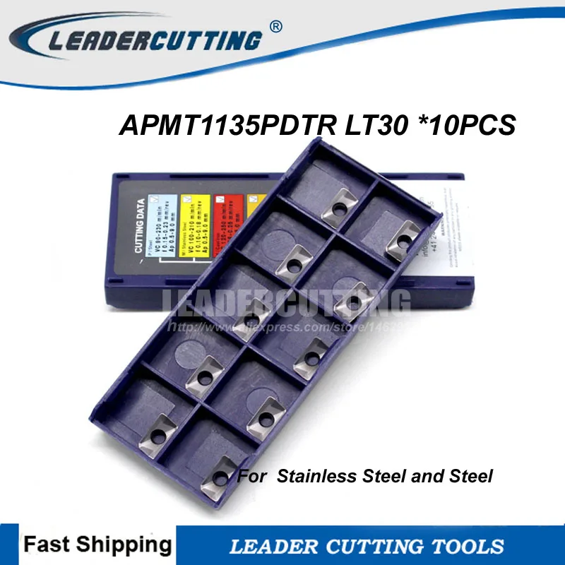 APMT 1135 PDTR*10pcs LAMINA Milling inserts for Milling cutter BAP300R,R0.8 Mill Blades,Milling Plate APMT1135 for BAP300R
APMT 1135 PDTR*10pcs LAMINA Milling inserts for Milling cutter BAP300R,R0.8 Mill Blades,Milling Plate APMT1135 for BAP300R