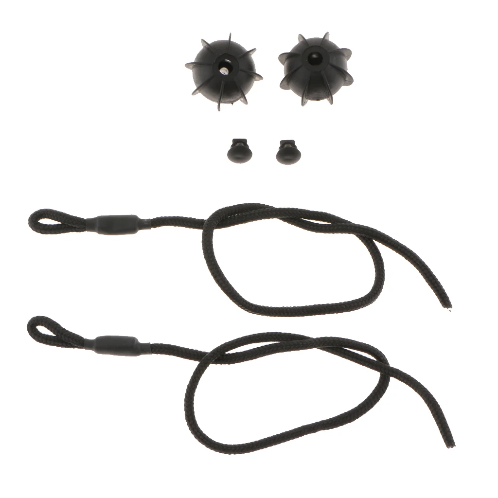 MagiDeal 1 Pair Parcel Car Rear Shelf String Strap Cord Rope For Volkswagen VW Golf 6 MK6 Golf GTI R20