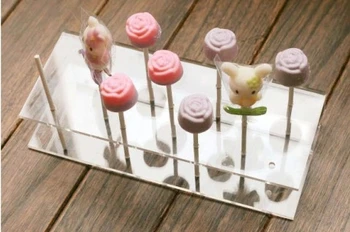 11 holes High Transparancy Acrylic Cake Pop Display Stand Holder Lollipop U shaped Display
11 holes High Transparancy Acrylic Cake Pop Display Stand Holder Lollipop U shaped Display