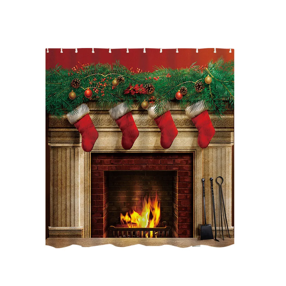 Ouneed 150x180cm Christmas Shower Curtains Bathroom Xmas Santa Claus Tree Snowflakes shower curtains with 12 Hooks New Year Gift
Ouneed 150x180cm Christmas Shower Curtains Bathroom Xmas Santa Claus Tree Snowflakes shower curtains with 12 Hooks New Year Gift