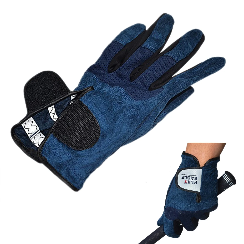 High-performance Men Left Hand Golf Glove Professional Soft Breathable Microfiber Cloth Sweat Absorbent Single Glove