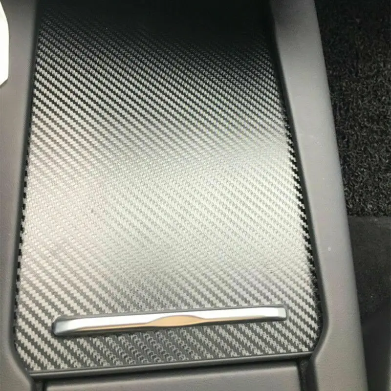 28.5 Cm X 17.5 Cm Carbon Fiber Black Style Center Console Box Sticker Armrest Cover For Tesla Model S X
28.5 Cm X 17.5 Cm Carbon Fiber Black Style Center Console Box Sticker Armrest Cover For Tesla Model S X