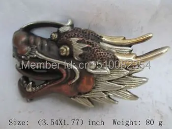 China's Tibet antique brass bibcock. Belt buckle to ward off bad luck
China's Tibet antique brass bibcock. Belt buckle to ward off bad luck